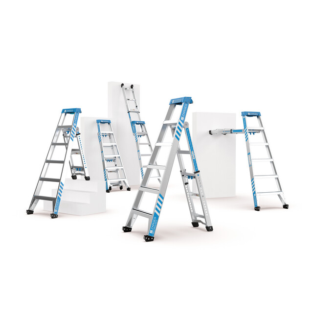 KOMBISTEGE MULTIMASTER 5 4+2 STEG 1,83M-2,88M