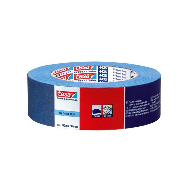 MASKERINGSTEJP UV STANDARD OUTDOOR 2WEEKS 50M 38MM | Beijerbygg Byggmaterial