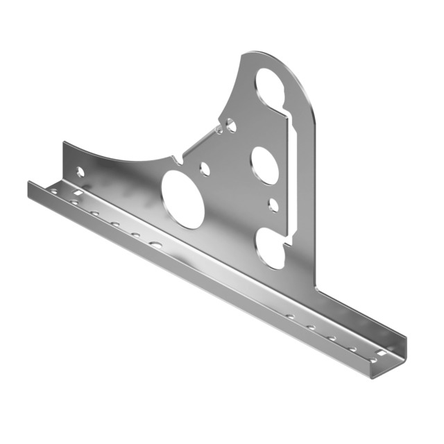 KONSOL PROFILERAD PLÅT T-RÖD