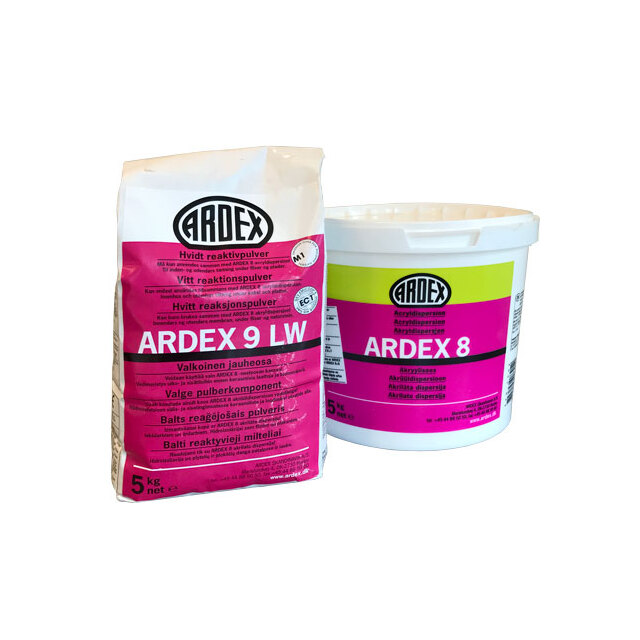 TÄTSKIKT 2-KOMP ARDEX 8+9 LW KIT LÅNGSAM 10KG | Beijerbygg Byggmaterial