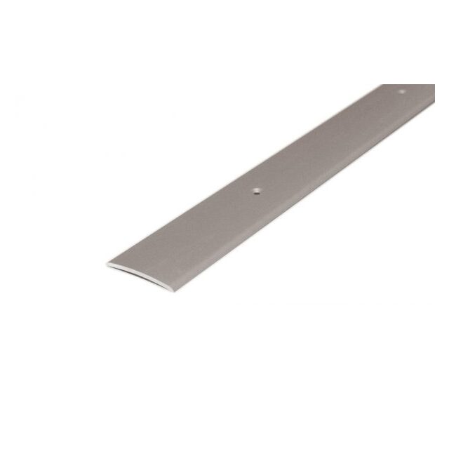 SKARVLIST 40MM SLÄT SILVER 100CM INKLUSIVE SKRUV | Beijerbygg Byggmaterial