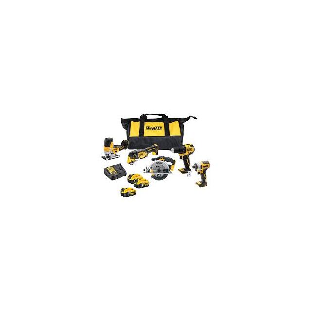 MASKINPAKET DCK555P3-QW 5DELAR+LADDARE VÄSKA 3X5.0AH | Beijerbygg Byggmaterial