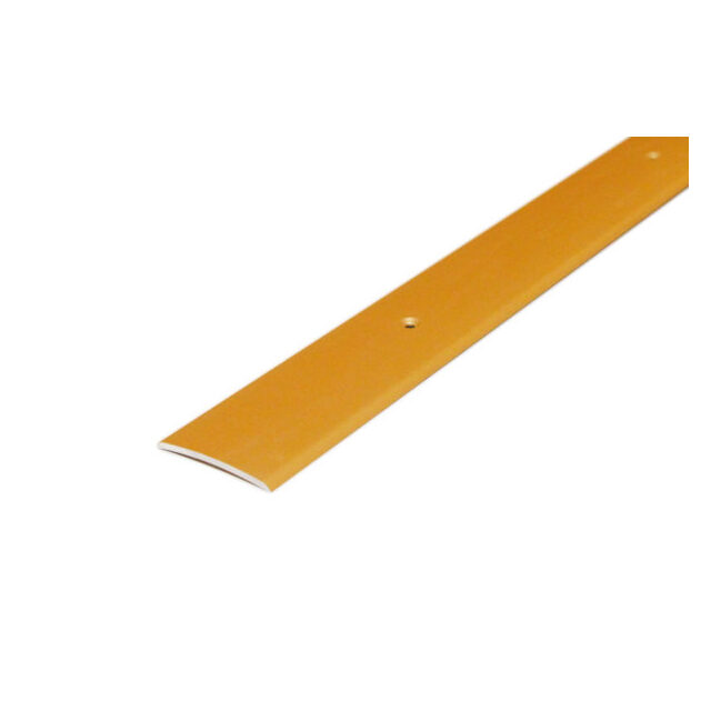 SKARVLIST 30MM SLÄT GULD 300CM INKLUSIVE SKRUV | Beijerbygg Byggmaterial
