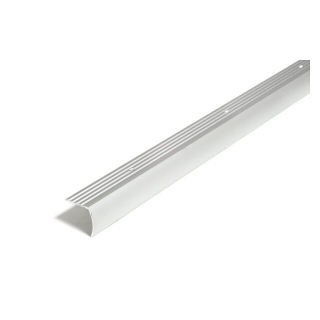 TRAPPKANTLIST 29X29MM SILVER 200CM INKLUSIVE SKRUV | Beijerbygg Byggmaterial