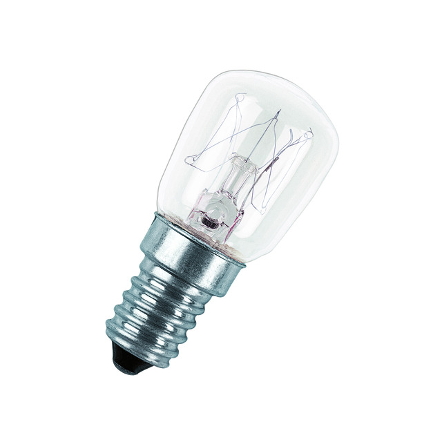 PÄRONLAMPA E14 15W KLAR SB
