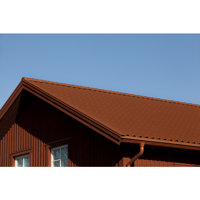 Miljöbild föreställande artikeln TAKPANNA ROYAL BRUNRÖD HC L=2900MM från kategorin Betongpannor