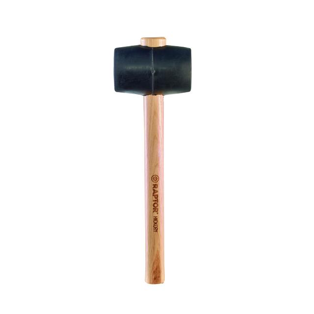 GUMMIHAMMARE 320 MM RAPTOR HICKORYTRÄSKAFT - 450 G