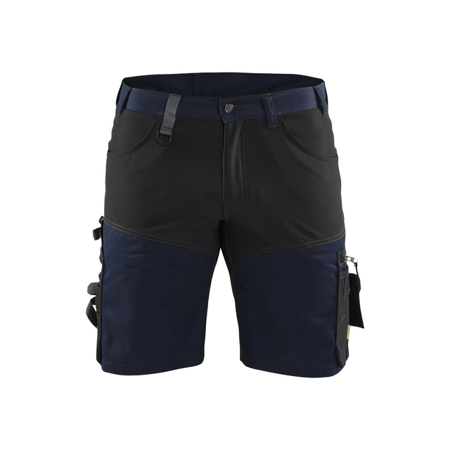 HANTVERKSSHORTS 1798 1860 STRETCH MÖRKMARINBLÅ/SVART C50