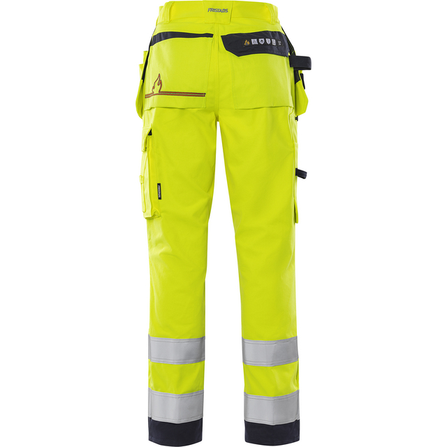 BYXA FLAM 2075 ATHS VARSELGUL/MARIN STL C146