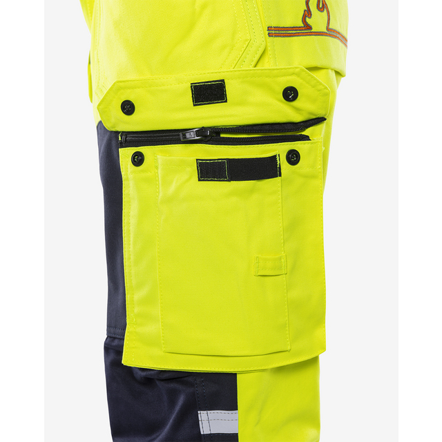 BYXA FLAM 2075 ATHS VARSELGUL/MARIN STL C146