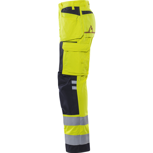 BYXA FLAM 2075 ATHS VARSELGUL/MARIN STL C146