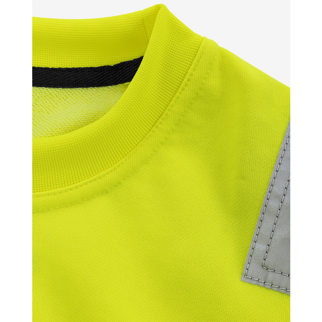 SWEATSHIRT VARSEL 7446 SHV VARSELGUL STL 3XL