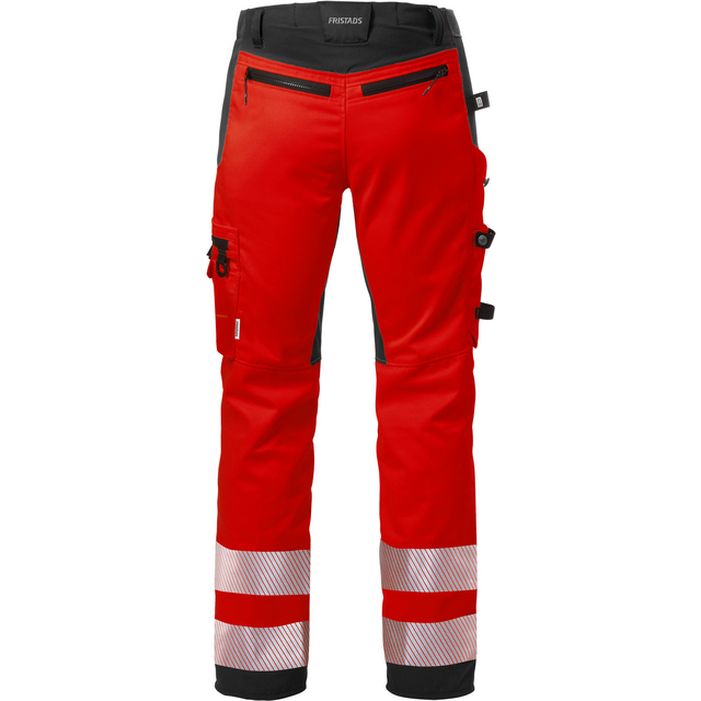 VARSELBYXA STRETCH 2707 PLU VARSELRÖD/SVART STL C50