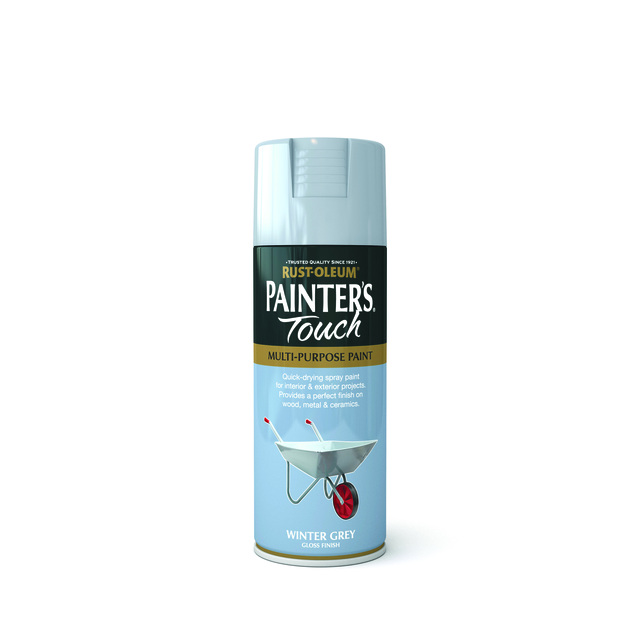 SPRAYFÄRG PAINTERS TOUCH BLANK WINTER GREY | Beijerbygg Byggmaterial