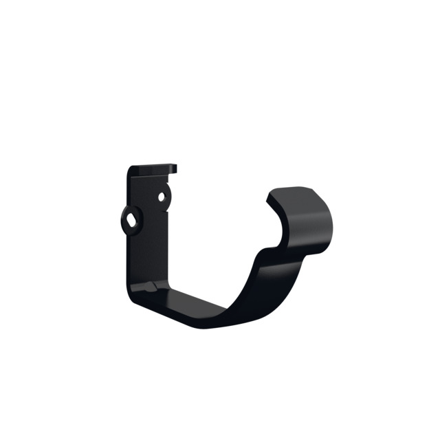 RÄNNKROK KFK HALVRUND FAST SVART 015 125MM