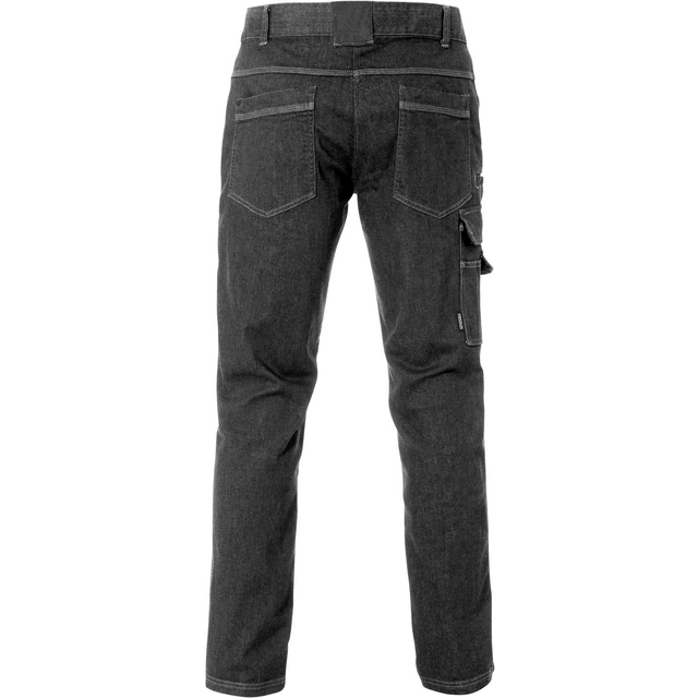 STRETCHJEANS SERVICE 2501 DCS SVART STL C60