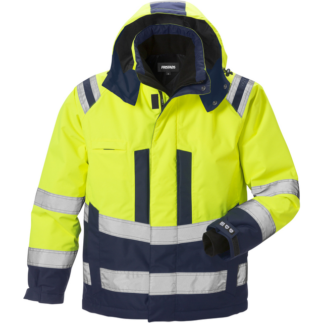 VINTERJACKA VARSEL 4035 GTT VARSELGUL/MARIN STL 2XL | Beijerbygg Byggmaterial