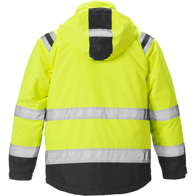 VINTERJACKA VARSEL 4035 GTT VARSELGUL/SVART STL XL | Beijerbygg Byggmaterial