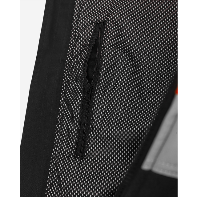 FLEECEJACKA VARSEL 4041 FE VARSELRÖD/SVART STL S