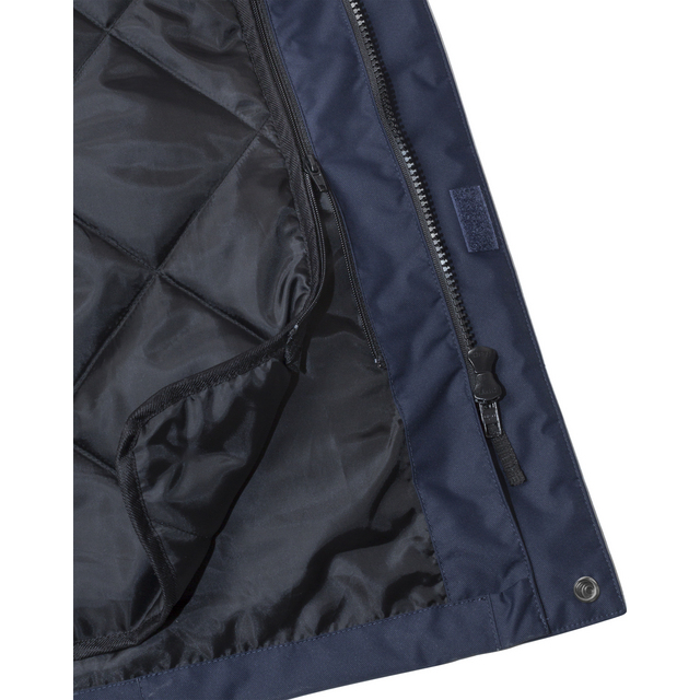 Produktbild föreställande artikeln PARKAS VARSEL 3 I 1 4036 GTT VARSELGUL/MARIN STL XL från kategorin Överdelar