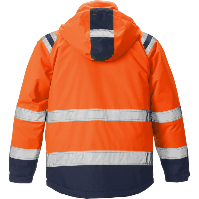 VINTERJACKA VARSEL 4035 GTT VARSELORANGE/MARIN STL 3XL