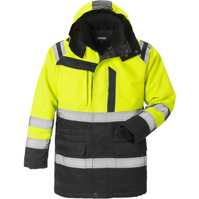 PARKAS VARSEL KL 3 4042 PP VARSELGUL/SVART STL L | Beijerbygg Byggmaterial