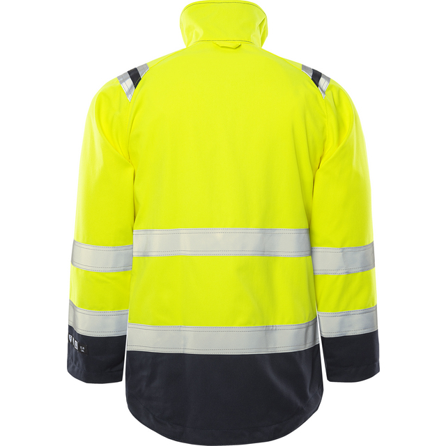 JACKA FLAM KL 3 4175 ATHS VARSELGUL/MARIN STL 3XL