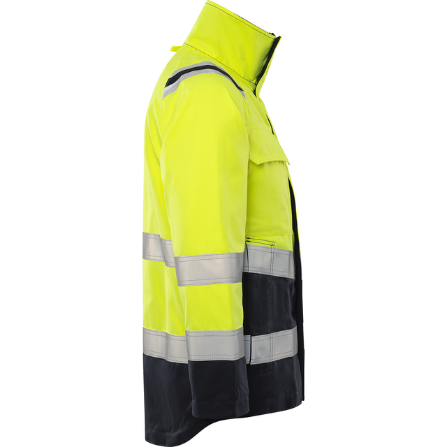 JACKA FLAM KL 3 4175 ATHS VARSELGUL/MARIN STL 3XL