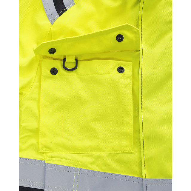 JACKA FLAM KL 2 4176 ATHS VARSELGUL/MARIN STL 3XL