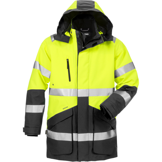 VINTERPARKAS GORE-TEX VARSEL GUL/SVART STL S | Beijerbygg Byggmaterial