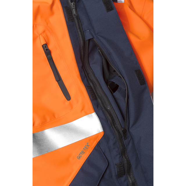 JACKA GORE-TEX VARSEL 4988 GXB VARSELORANGE/MARIN STL M