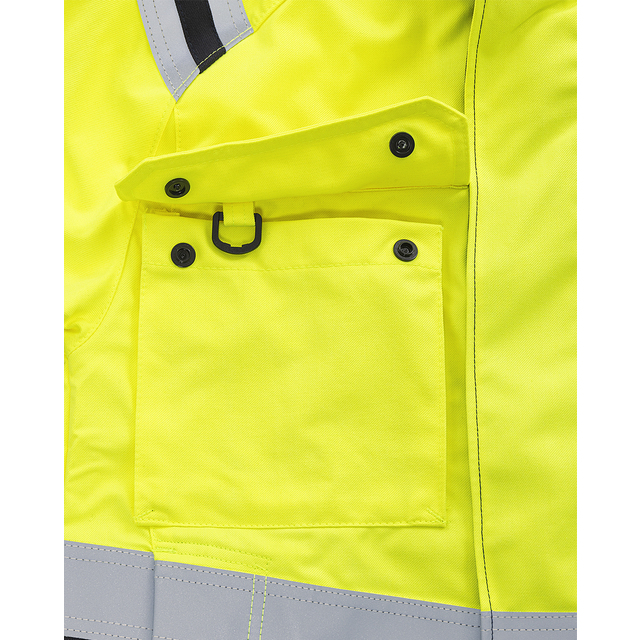 JACKA FLAM DAM KL 3 4275 ATHS VARSELGUL/MARIN STL 3XL