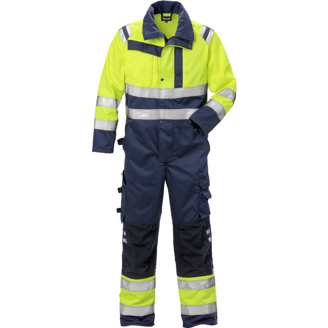 OVERALL VARSEL KL 3 8026 PLU VARSELGUL/MARIN STL M | Beijerbygg Byggmaterial