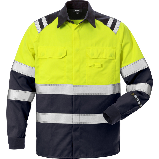 SKJORTA FLAM KL 1 7051 ATS VARSELGUL/MARIN STL 3XL | Beijerbygg Byggmaterial