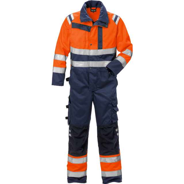 OVERALL VARSEL KL 3 8026 PLU VARSELORANGE/MARIN STL 2XL | Beijerbygg Byggmaterial