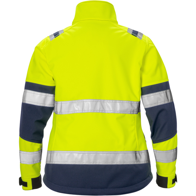 VARSELJACKA 4183 WYH KL 2 DAM GUL/MARINBLÅ STL 3XL