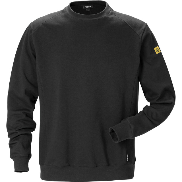SWEATSHIRT 7083 XSM ESD SVART STL S | Beijerbygg Byggmaterial
