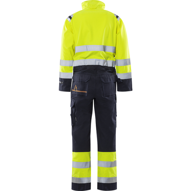 OVERALL FLAM KL 3 8175 ATHS VARSELGUL/MARIN STL XS