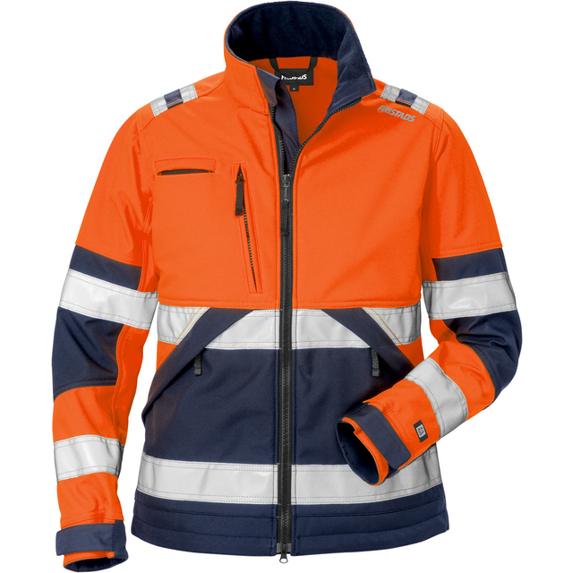 VARSELJACKA 4183 WYH KL 2 DAM ORANGE/MARINBLÅ STL 3XL | Beijerbygg Byggmaterial