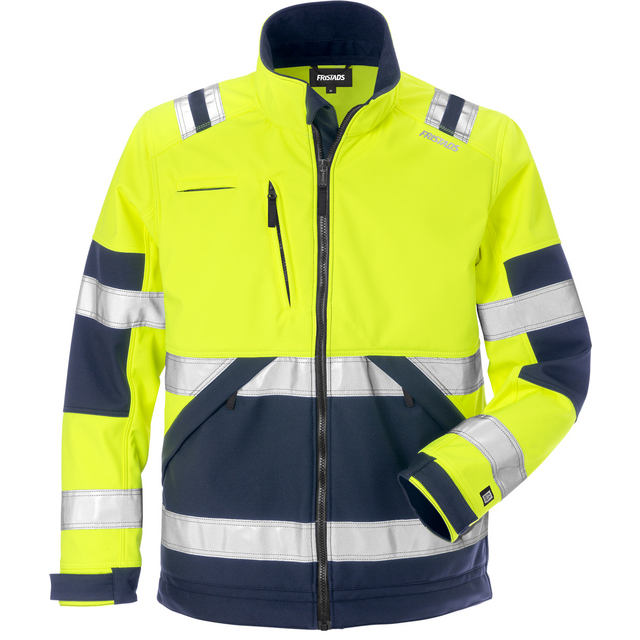 VARSELJACKA 4083 WYH KL 2 GUL/MARINBLÅ STL L | Beijerbygg Byggmaterial
