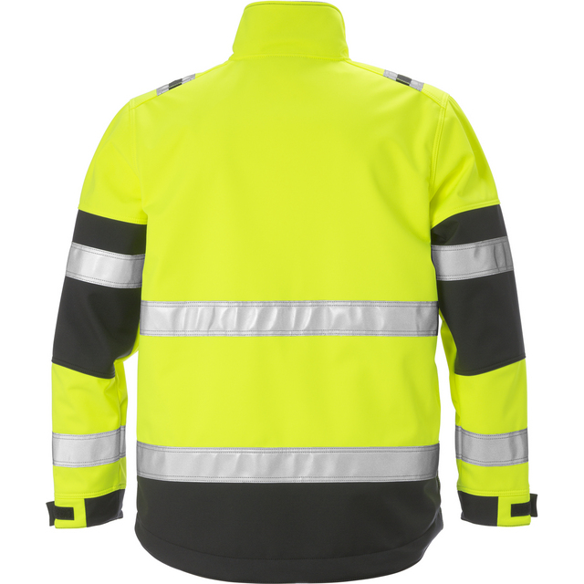 Produktbild föreställande artikeln VARSELJACKA 4083 WYH KL 2 GUL/SVART STL 4XL från kategorin Varselöverdelar