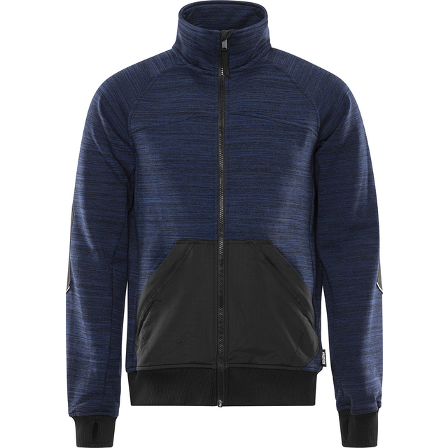 SWEATSHIRTJACKA 7052 SMP MARIN/SVART STL 3XL | Beijerbygg Byggmaterial