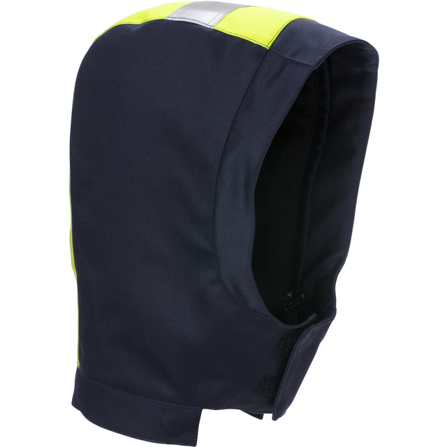 Produktbild föreställande artikeln VINTERHUVA 9588 FLAM VARSELGUL/MARINBLÅ STL 3XL från kategorin Flamskyddsmössor, Halsskydd & Balaklavor