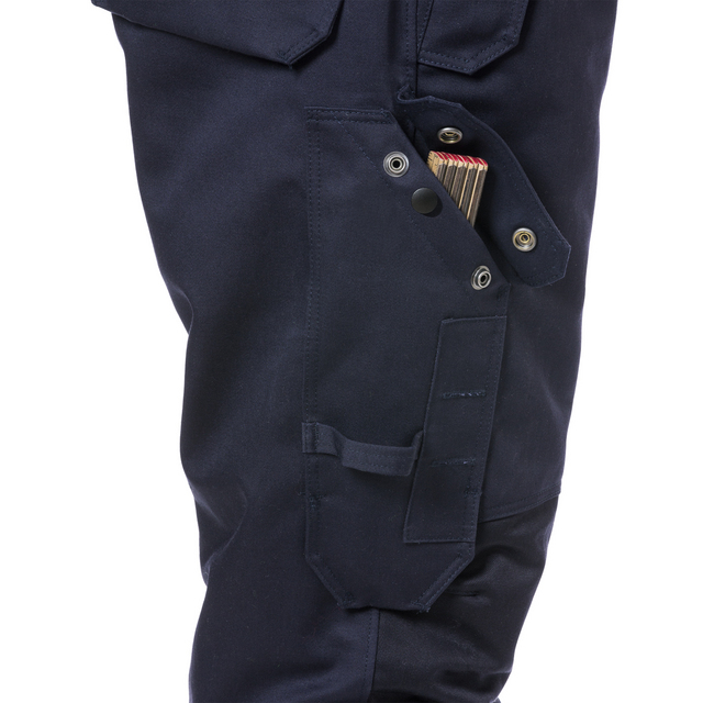 VINTEROVERALL 8088 FLAM VARSELGUL/MARINBLÅ STL XL