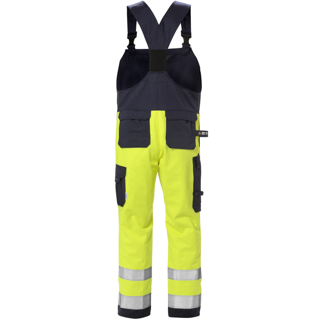 HÄNGSLEBYXA FLAM 1584 FLAM VARSELGUL/MARIN STL C146