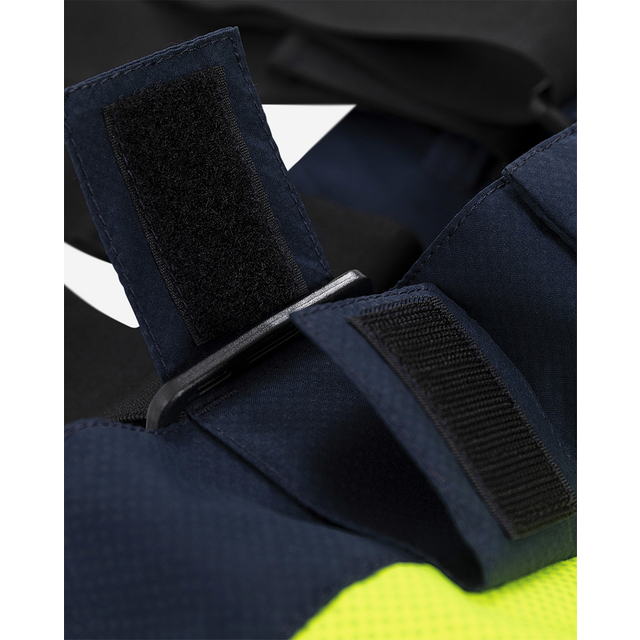 BYXA 2095 GXE FLAMSKYDDAD VARSEL GUL/MARINBLÅ STL XS