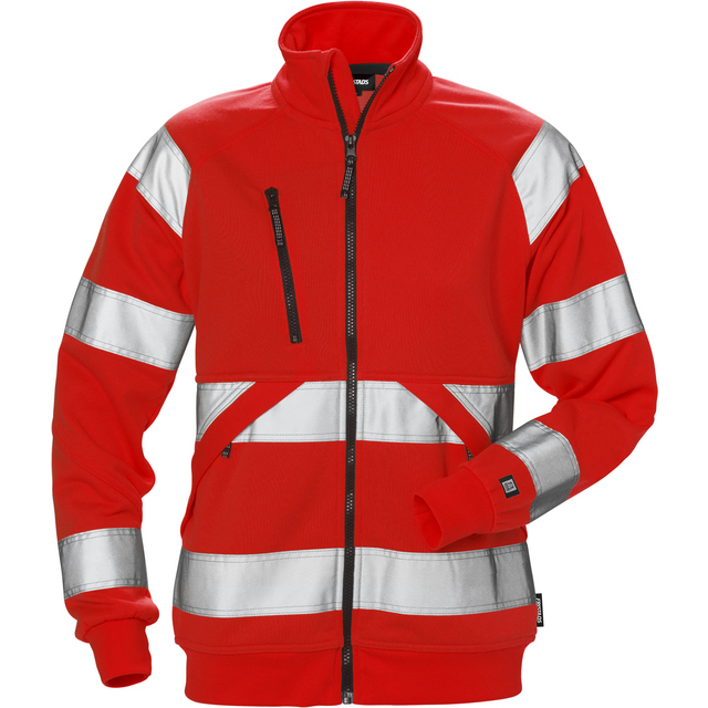 SWEATJACKA VARSEL DAM 7427 SHV VARSELRÖD STL 3XL | Beijerbygg Byggmaterial