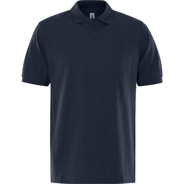 PIKÉ BRÖSTFICKA 1721 PIQ MÖRK MARIN STL 3XL | Beijerbygg Byggmaterial