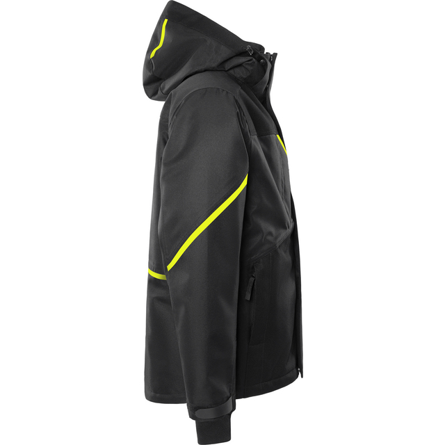 Produktbild föreställande artikeln JACKA 4058 VINTER AIRTECH GTC SVART/HIVIS GUL STL 3XL från kategorin Överdelar