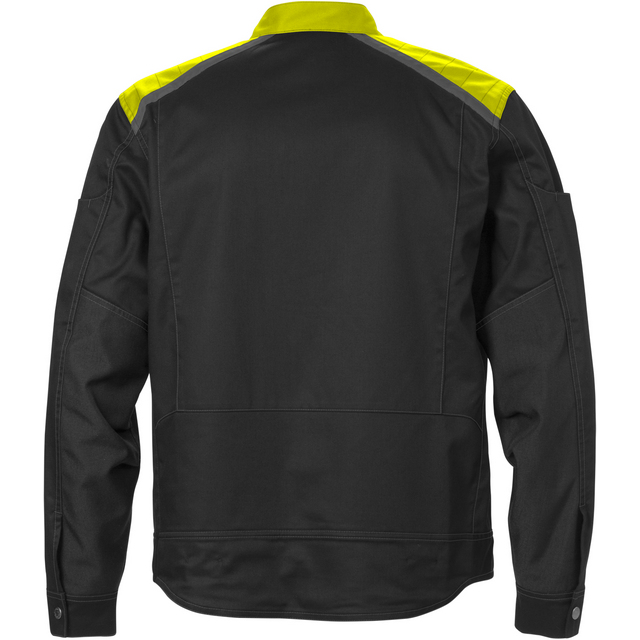 JACKA 4555 STFP SVART/HIVIS GUL STL M
